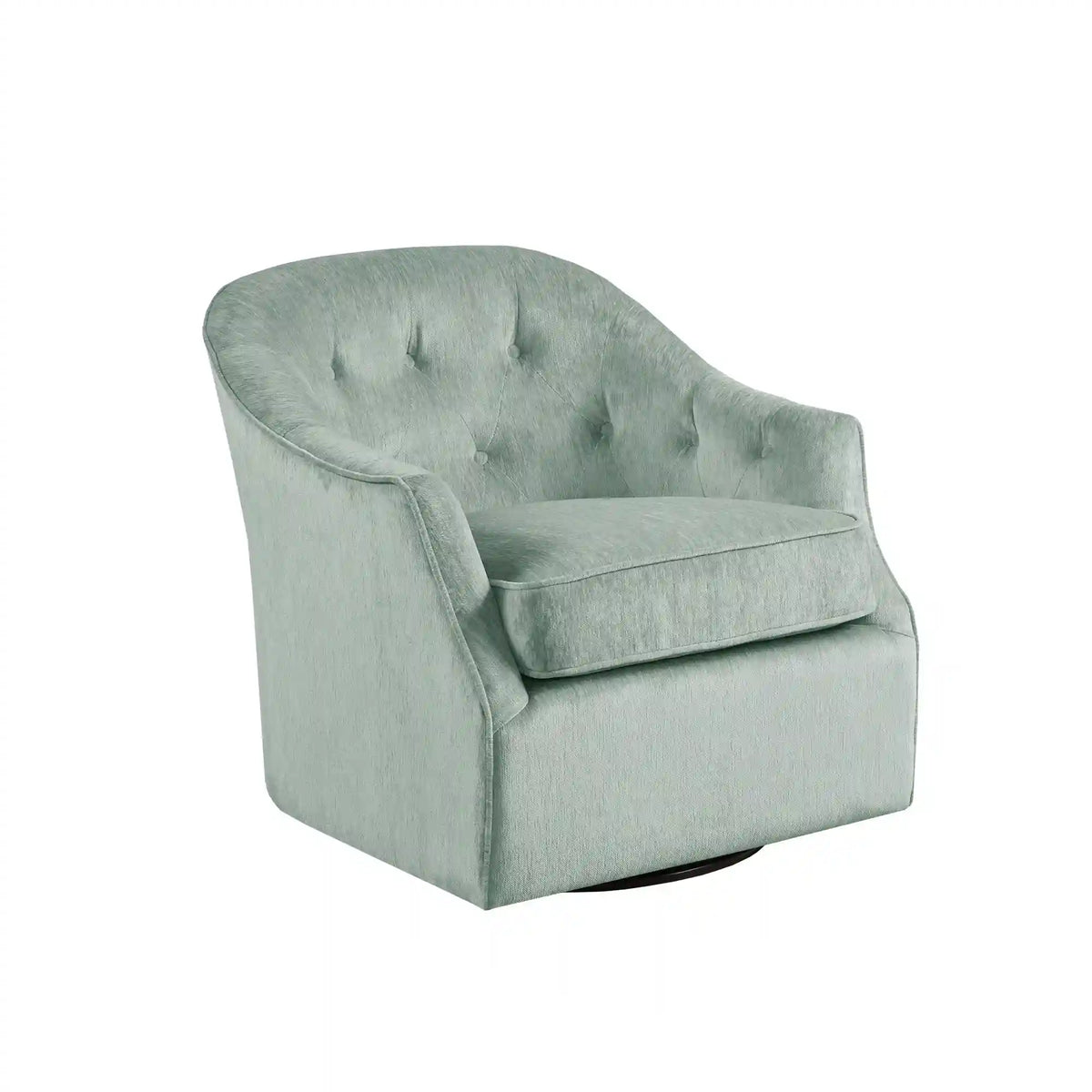 Calvin Upholstered Swivel Accent Chair
