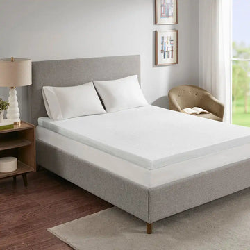3" Gel Memory Foam with 3M Cover Antimicrobial Mattress Topper
