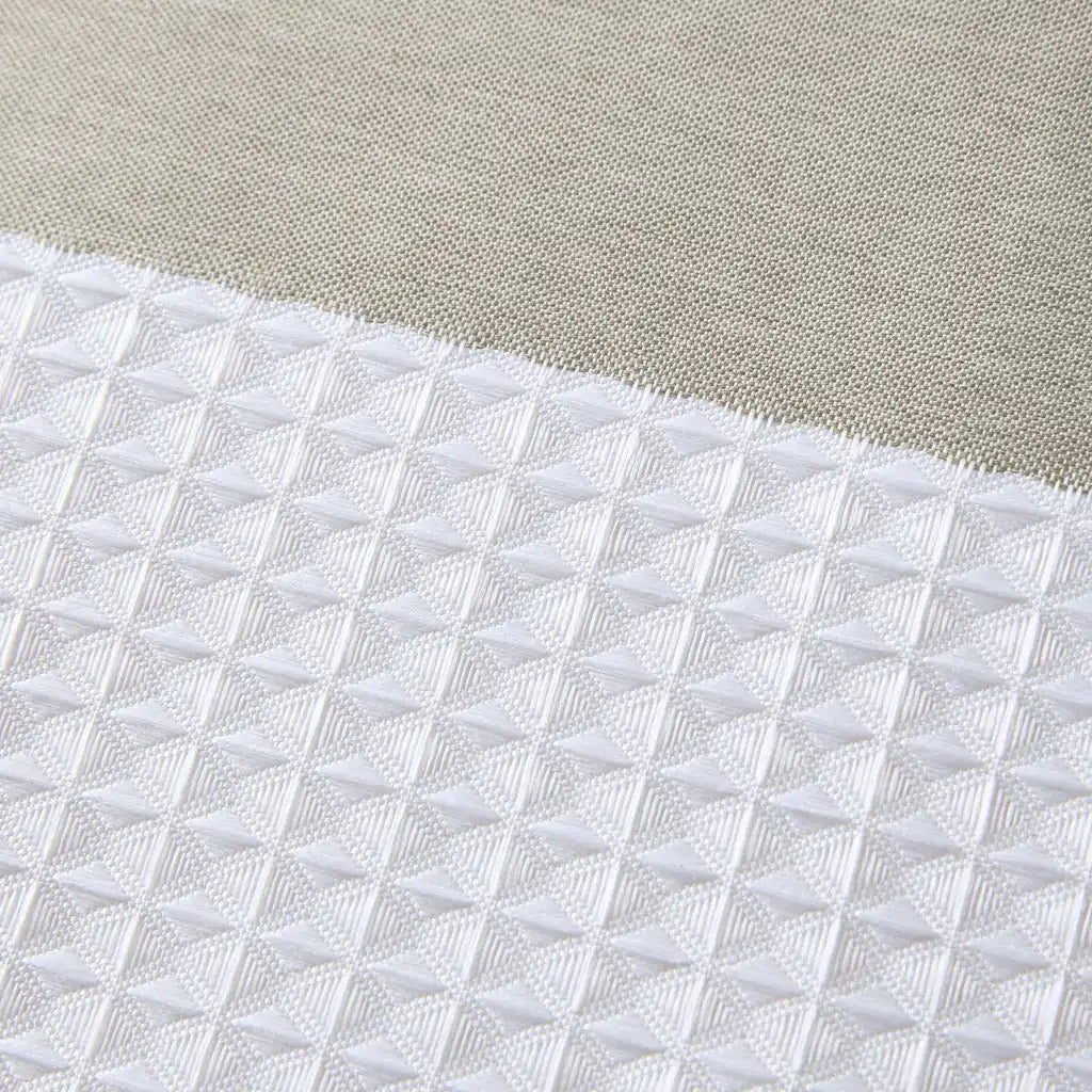 Spa Waffle Shower Curtain with 3M Treatment