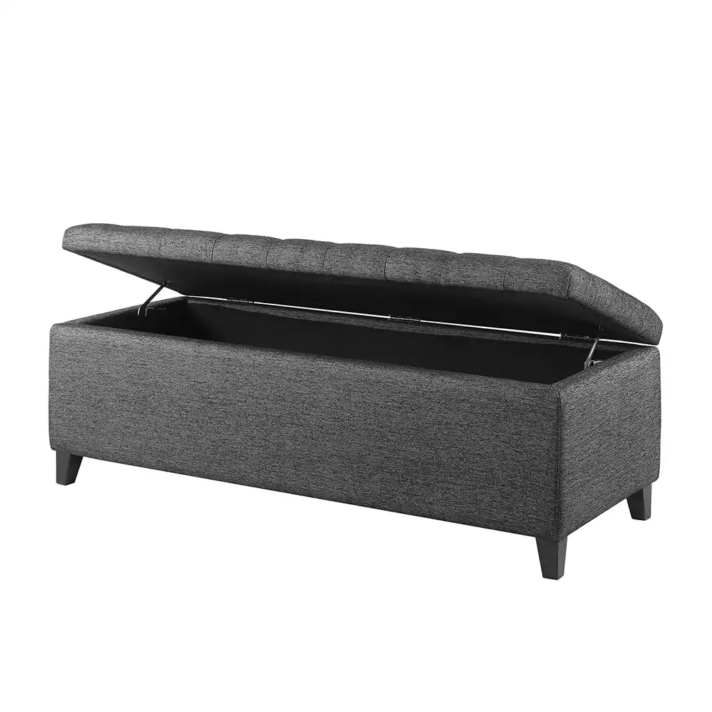 Shandra Tufted Top Upholstered Storage Bench