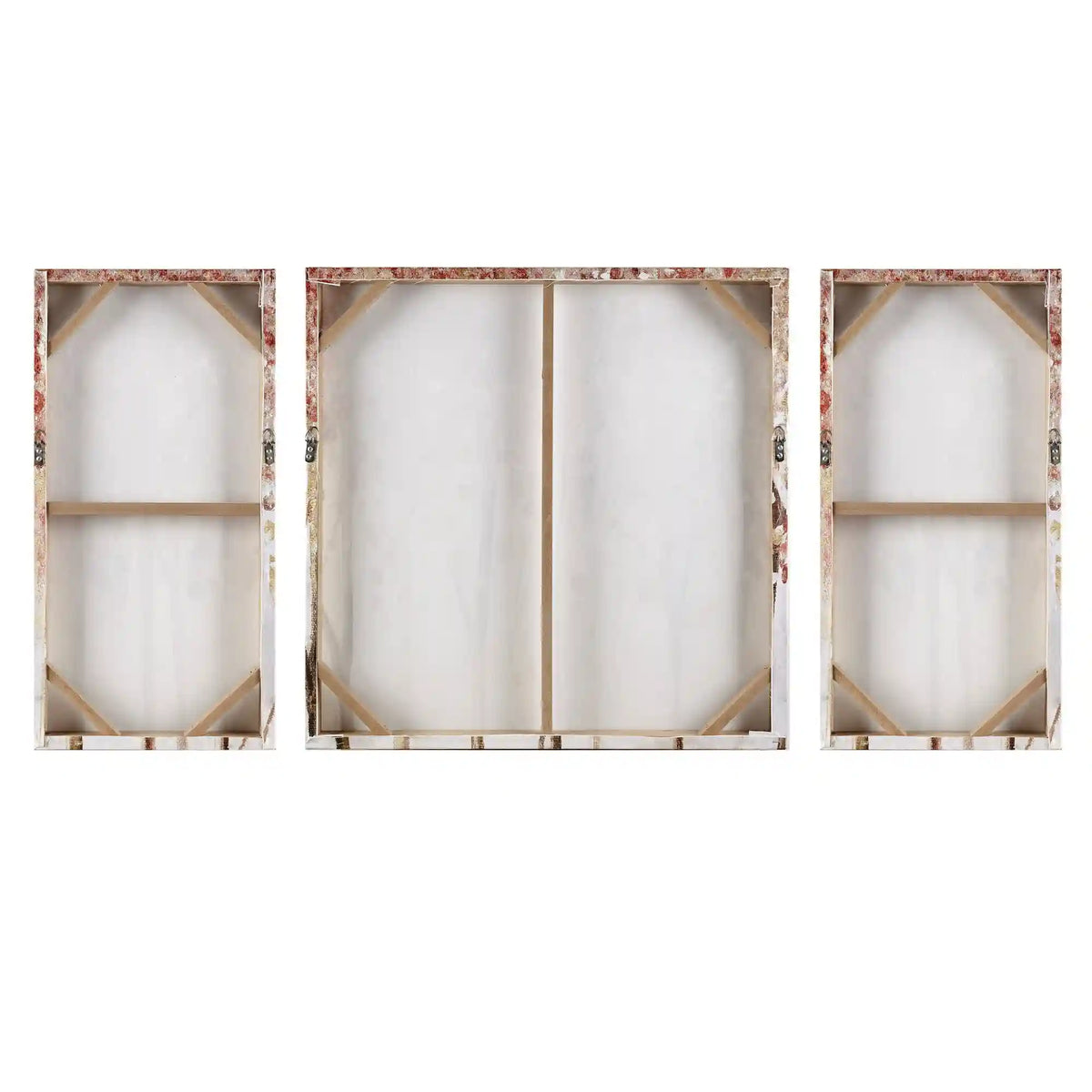 Autumn Forest Triptych 3-Piece Textured Canvas Wall Art Set