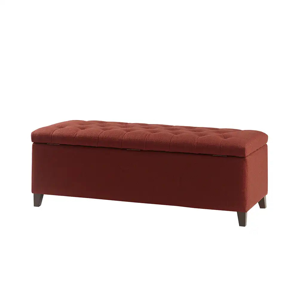 Shandra Tufted Top Upholstered Storage Bench