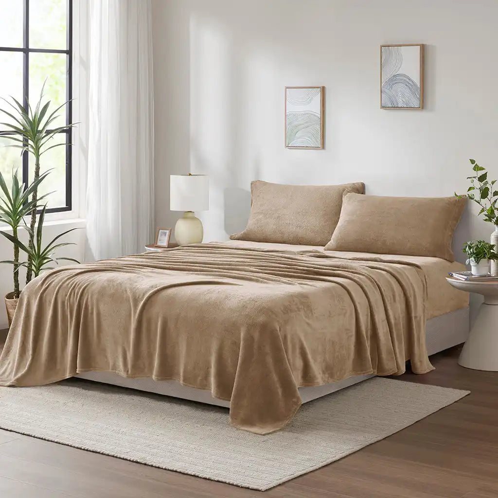 Soloft Plush Micro Plush Sheet Set