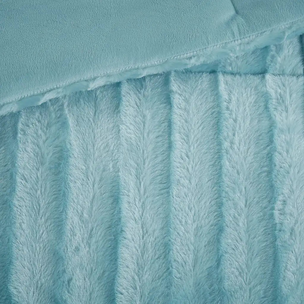 Duke Faux Fur Comforter Mini Set
