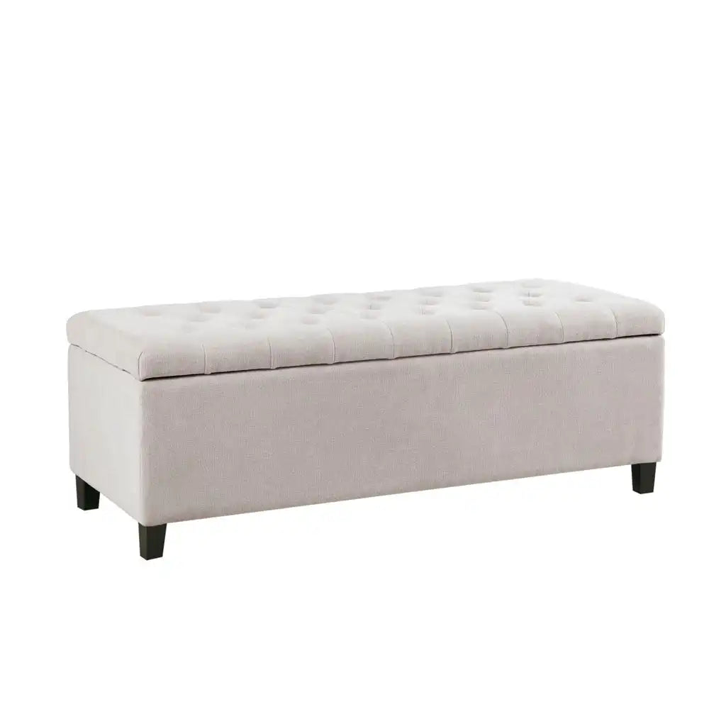 Shandra Tufted Top Upholstered Storage Bench