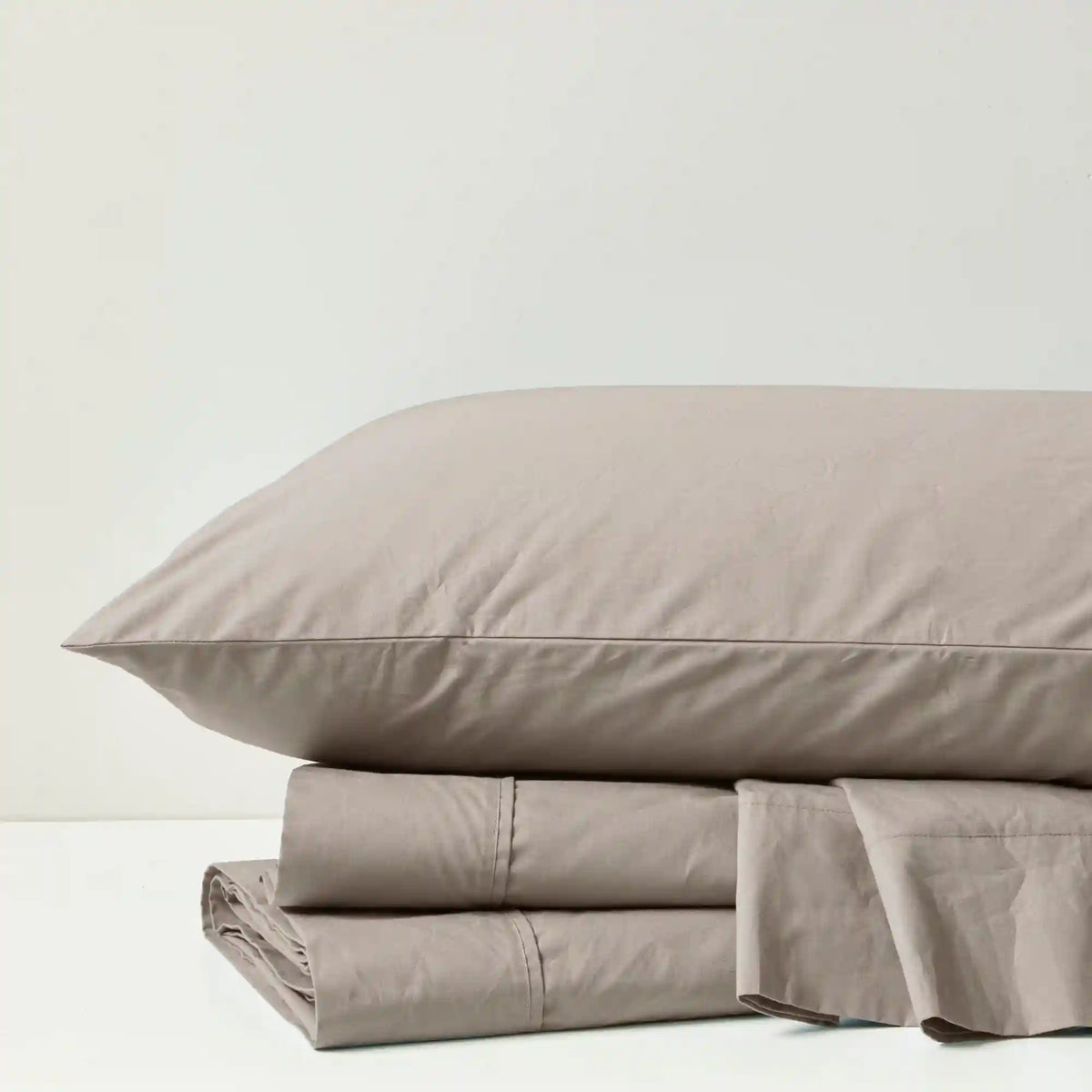 Peached Percale 200 Thread Count Relaxed Cotton Percale Sheet Set