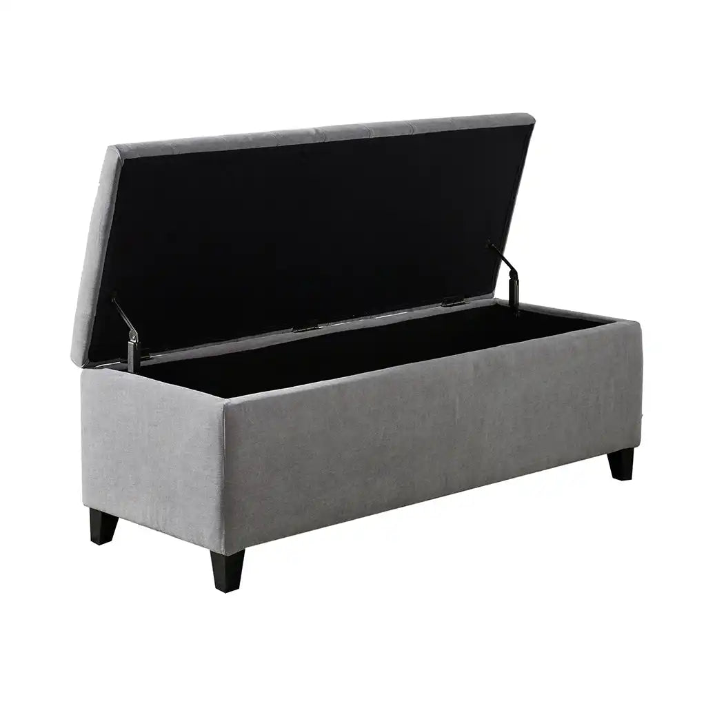 Shandra Tufted Top Upholstered Storage Bench